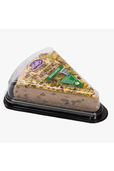 Halishelva Rafine Şeker İlavesiz Antep Fıstıklı Tahin Helvası - 300 Gr
