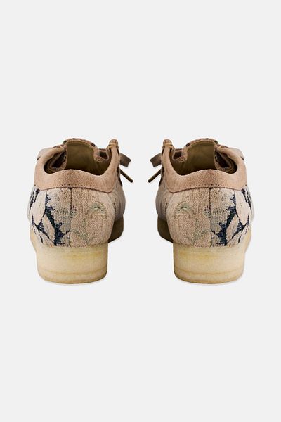 CLARKS Women Wallabee Lace Up Casual Shoes, Grey