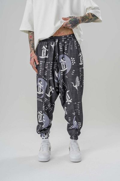 go gang own Tenshi Move Waist Elastic Bohemian Shalwar