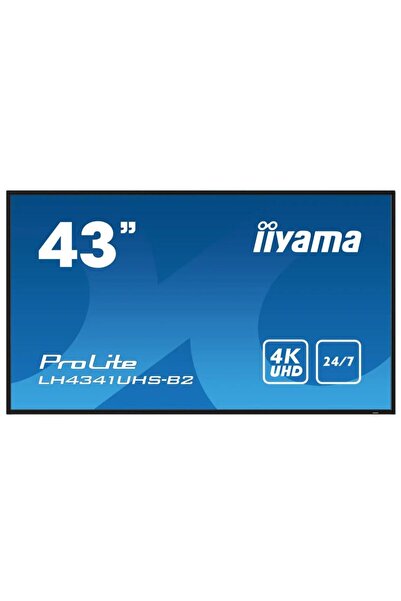 IIYAMA Ecran Profesional IPS LED iiyama ProLite 42,5" LH4341UHS-B2, UHD (3840...