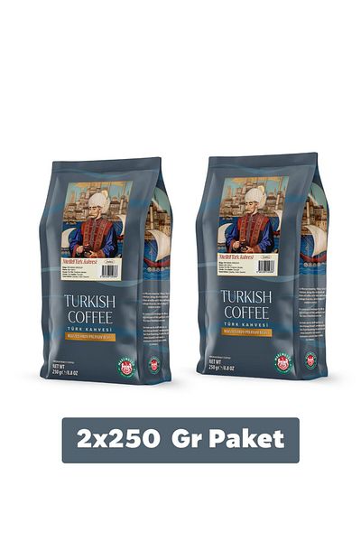 Mare Mosso Caffe ê Vendite Qualified Turkish Coffee 2X250 Gr. (Core)
