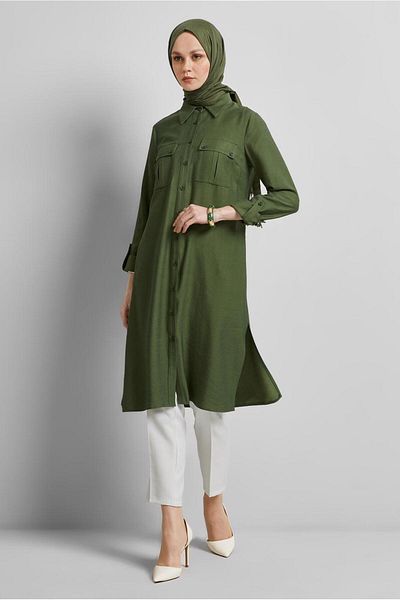 Alvina Shirt Leg Tunic 45438