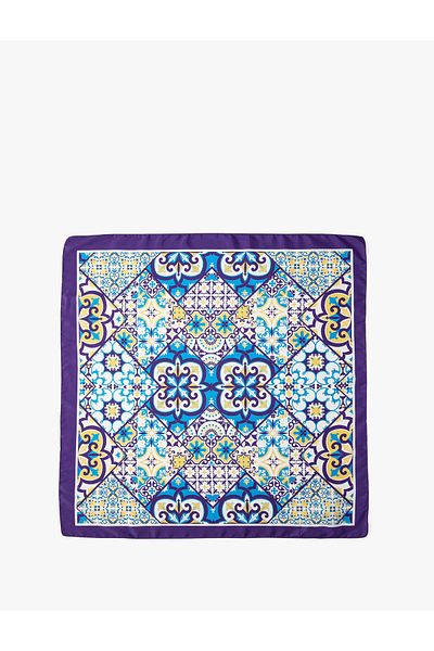 Koton Bandana mit Blumenmuster, glänzend