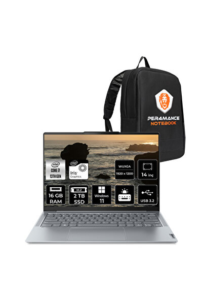 LENOVO Yoga Slim 6 i7 13700H 16GB 2TB SSD WUXGA 400Nits OLED 14" W11P Dizüstü...