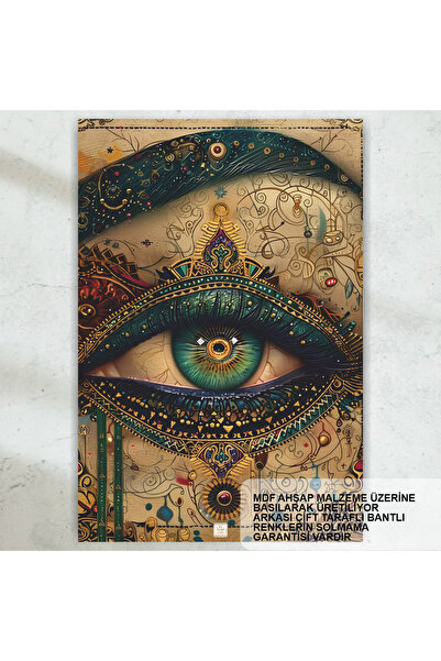 Hayat Poster μυθολογικές αρχαίες αιγυπτιακές εικονίδια μάτι κακού ματιού διακ...