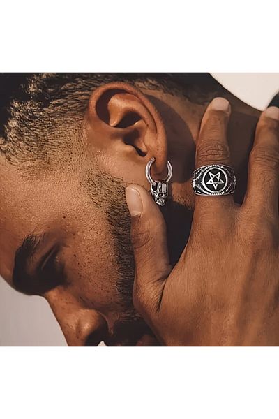 JORG ZENN Jz1721 Jorg Zenn Men's Earrings