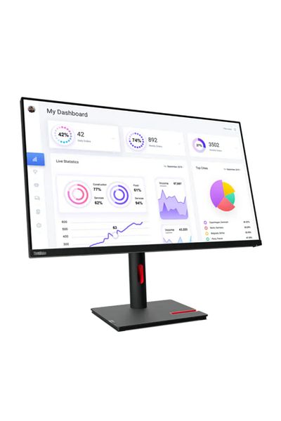 LENOVO Monitor IPS LED Lenovo 31.5" ThinkVision T32p-30, Ultra HD (3840 x 2160), HDMI, DisplayPort, Pivot