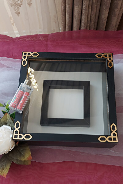 Verda Çerçeve 25x25 Ledli Fotoğraf Bölümlü Çerçeve Gül Tasarımlarınız Için