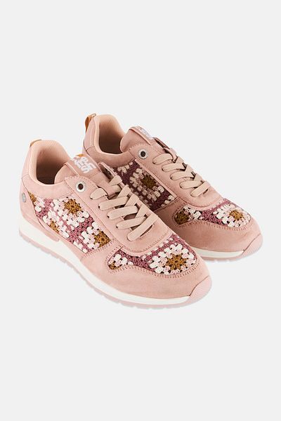 Refresh Women Lace Up Outdoor Shoes, Pink