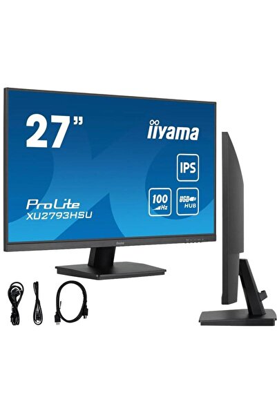 IIYAMA Monitor IPS LED Iiyama ProLite 27" XU2793HSU-B6, Full HD (1920 x 1080)...