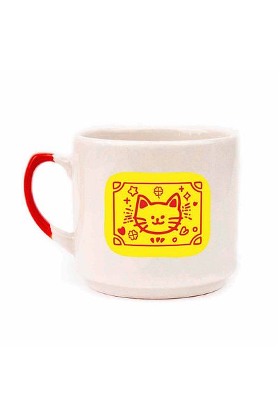 PALTO TASARIM Shiny Mystic Mug - Gift Kawaii Cream Mug
