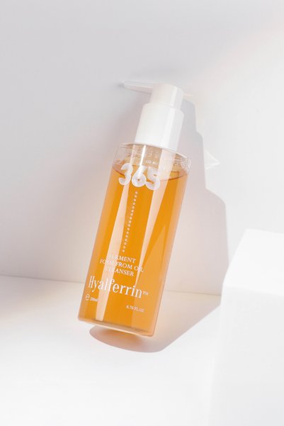 Hyalferrin Oil Based Cleanser |   Fermented Makeup and Facial Cleansing Gel with Lactoferrin |   200 ml - Ovaco
