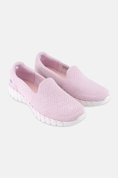 SKECHERS Women Go Walk Smart 2 Umni Slip On Shoes, Light Pink