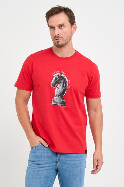 Kenvelo Men's T-shirt with logo and graphic print