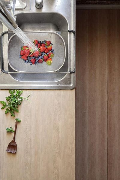 Vekorr Durable Steel Telescopic Strainer over Sink Expandable Practical Kitchen Helper