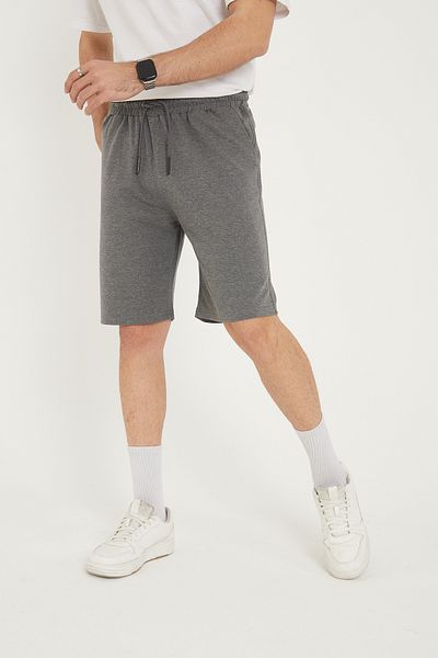 KAPHONE Men's Standard Fit Comfortable Combed Cotton Shorts