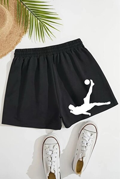 BENROMA Footballer Printed Unisex Children's Shorts