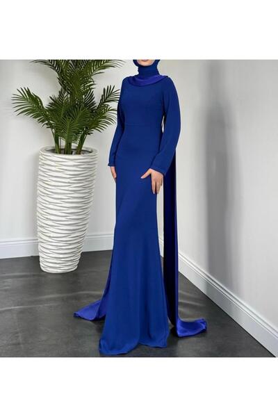 noyacollection Arkası İnci Kolyeli Abiye