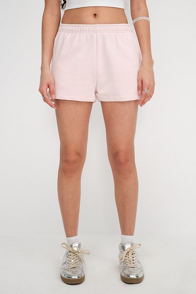 Addax Pocketed and Elastic Waist Shorts Ş1010-N12