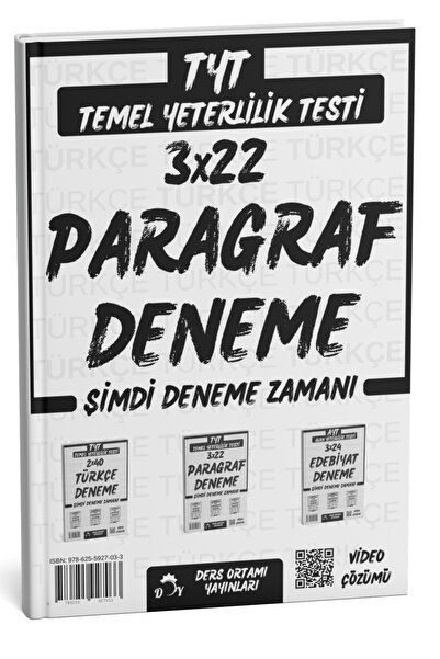 Ders Ortamı Yayınları 2025 Tyt Paragraf Deneme Tamamı Video Çözümlü