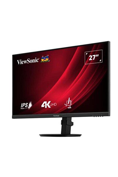 ViewSonic Monitor IPS LED ViewSonic 27" VG2708-4K, UHD (3840 x 2160), HDMI, DisplayPort, Pivot (Negru)