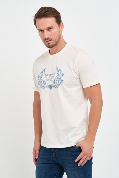 Lee Cooper Tricou barbat cu maneca scurta si detalii grafice
