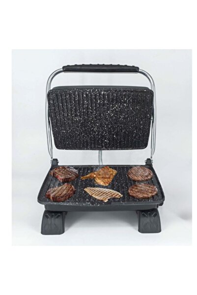 Dökümix Iron Casting Granite Black 1800 Watt 4-6 Slices Home-Industrial-Buffet Type Toaster