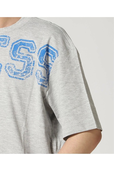 Guess Ανδρικό μπλουζάκι BUGLER CN Γκρι μπλουζάκι Z5GI15I3Z14-H9C9