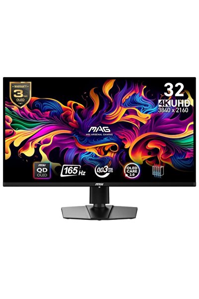 MSI Monitor Gaming QD-OLED MSI 31,5" MAG 321UP QD-OLED, UHD (3840 x 2160), HD...