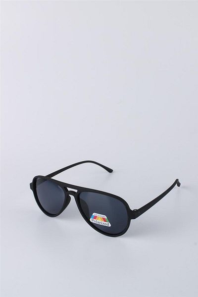 By Marine Matte Black Polarized Men's Sunglasses Lightweight Special Design G25Ft2039R02