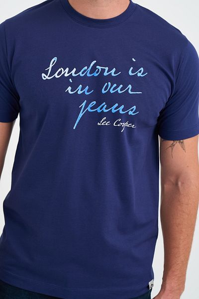 Lee Cooper Tricou barbat cu imprimeu text