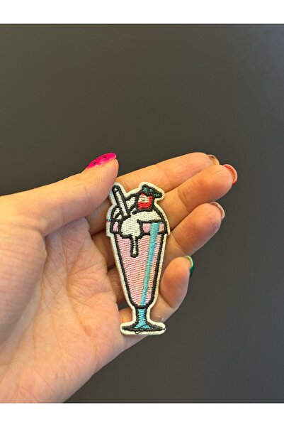 Gönülden Tasarım 7X4 CM STAKLENI ARMA ŠIVAĆI APLIKAT KOJI SE ZALJEPLJA GLAČANJEM