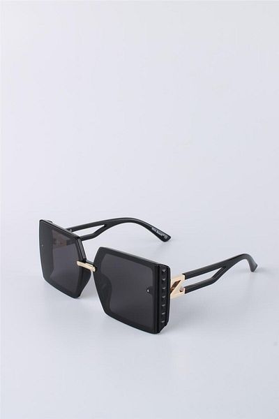Silvio Monetti Black Uv400 Protection Women's Sunglasses G25Sm2303Ar06