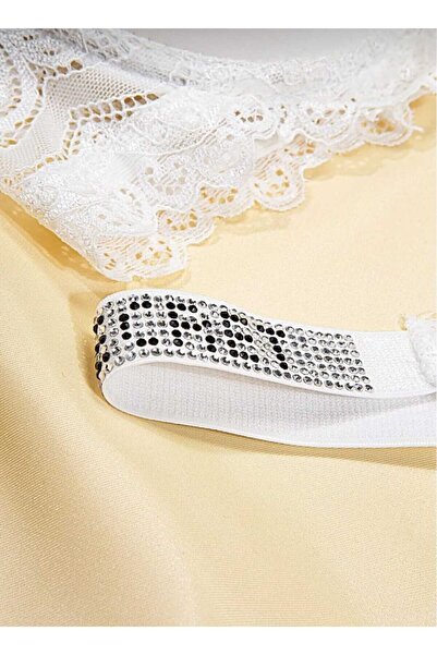 Ladytime Stone Detailed Micro Bra Set -250