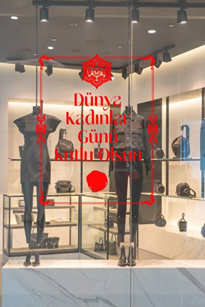 New Jargon Sigiliu și autocolant roșu pentru vitrină din sticlă cu mesajul Ha...