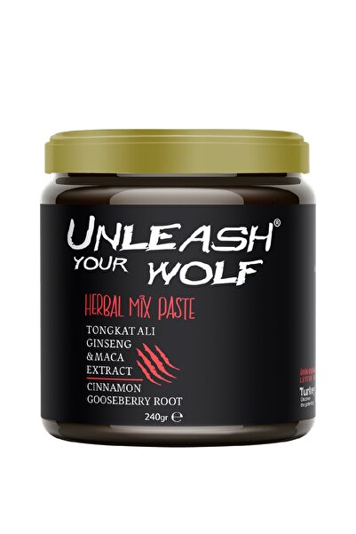 UNLEASH YOUR WOLF Tongkat Alı & Ginsengli & Maca Extract Bitkisel Karışımlı M...