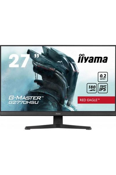 IIYAMA Monitor Gaming Fast IPS LED Iiyama 27" G2770HSU-B6, Full HD (1920 x 1080), 180 Hz, 0,2 ms (Negru)