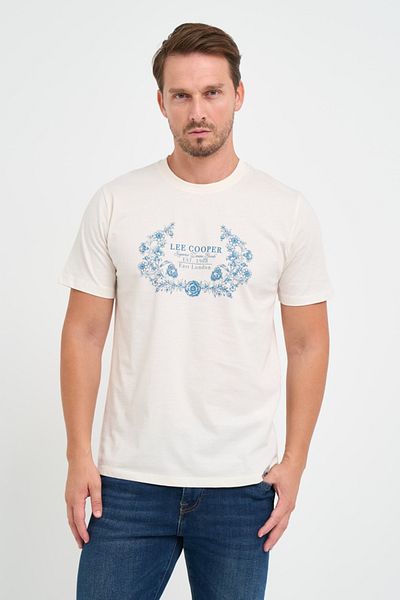 Lee Cooper Tricou barbat cu maneca scurta si detalii grafice