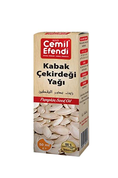 Cemilefendi Kabak Çekirdeği Yağı 50 ml