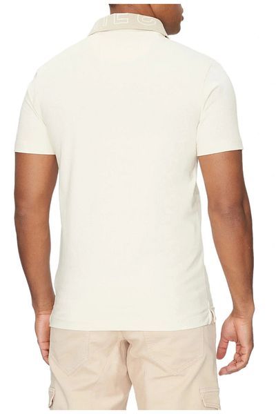 Guess Nolan Ss Polo Men's Beige T-Shirt M5Gp66J1314-G1V7