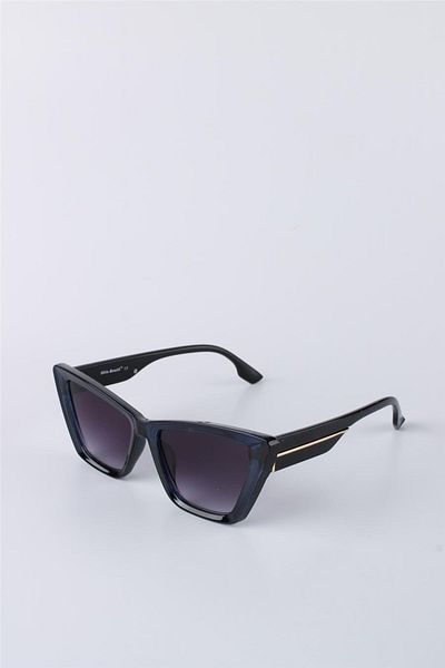 Silvio Monetti Navy Blue Uv400 Protection Women's Sunglasses G25Sm8015R03