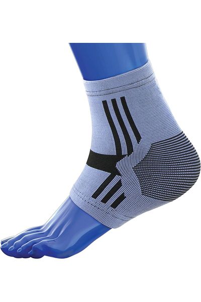 Kedley Elasticated Ankle Support (Medium) | 4-Way Stretch | Made with High Quality Breathable Knit |