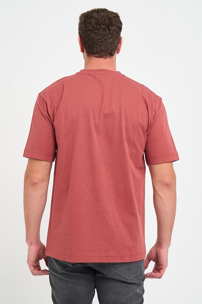 Kenvelo Tricou barbat cu imprimeu texturat si logo