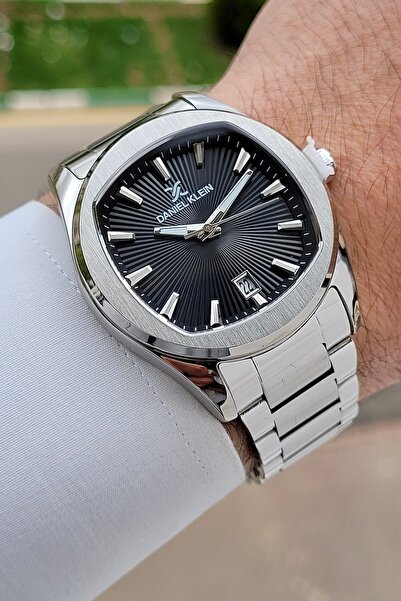Daniel Klein Kadranı Siyah Kordonu Gri Renk Ayarlanabilir Kordonlu 41 Mm Erke...