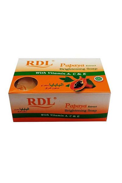 RDL صابون تفتيح بخلاصة البابايا 128 جرام