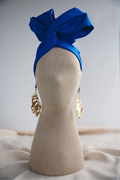 Bukiro باندانا سلكية زرقاء من ساكس