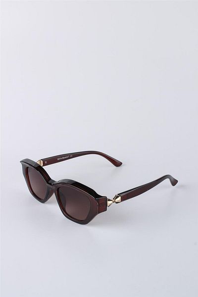 Silvio Monetti Brown Uv400 Protection Women's Sunglasses G25Sm8017R02