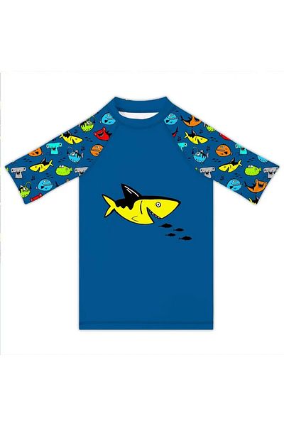 SLIPSTOP Tricou albastru acvatic pentru copii St 2531000001