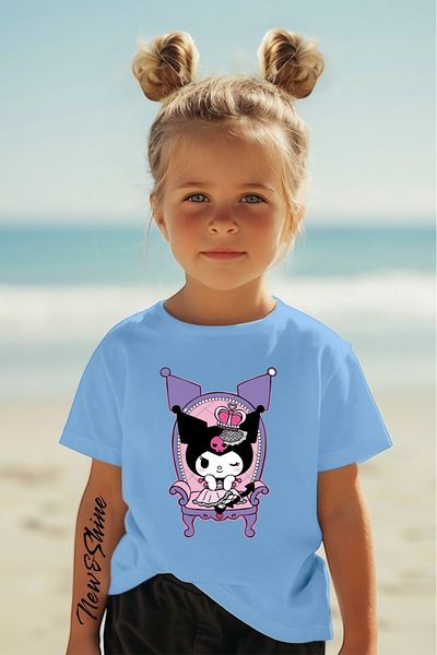 New Shine În căruciorul 6 și mai sus, 1 tricou este cadou pentru achiziții - Tricou pentru copii oversize imprimat Kuromi