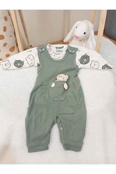 Nafitto baby&junior NAFFİTO BABY JUNİOR AYICIKLI BEBEK TULUM